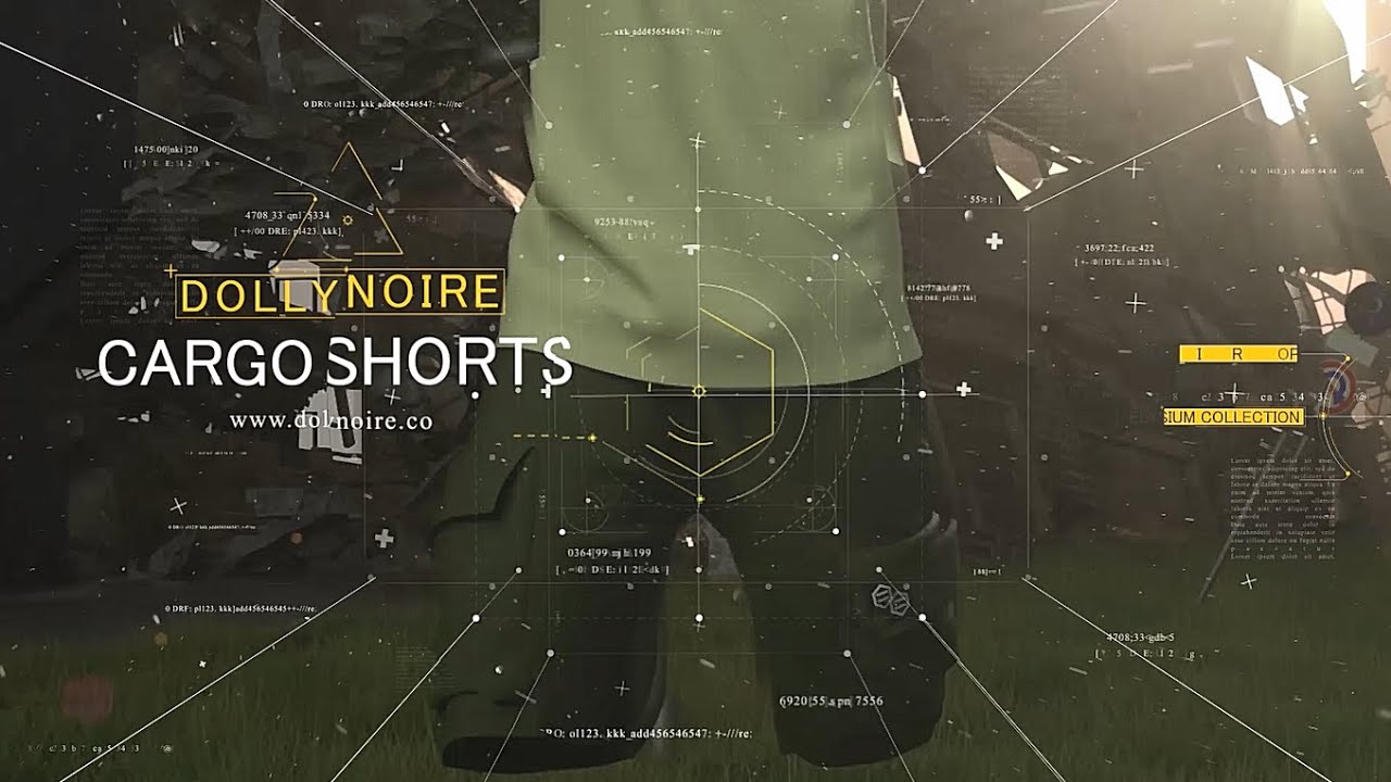 Ripstop Cargo Shorts - Dolly Noire SS20