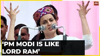 Kangana Ranaut Equates PM Modi to Lord Ram, Campaigns In Himachal | Lok Sabha Elections 2024