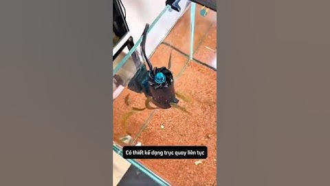 Máy hút váng dầu và rác nổi trên mặt nước đến từ nhà cherlam #aquarium #youtubeshorts