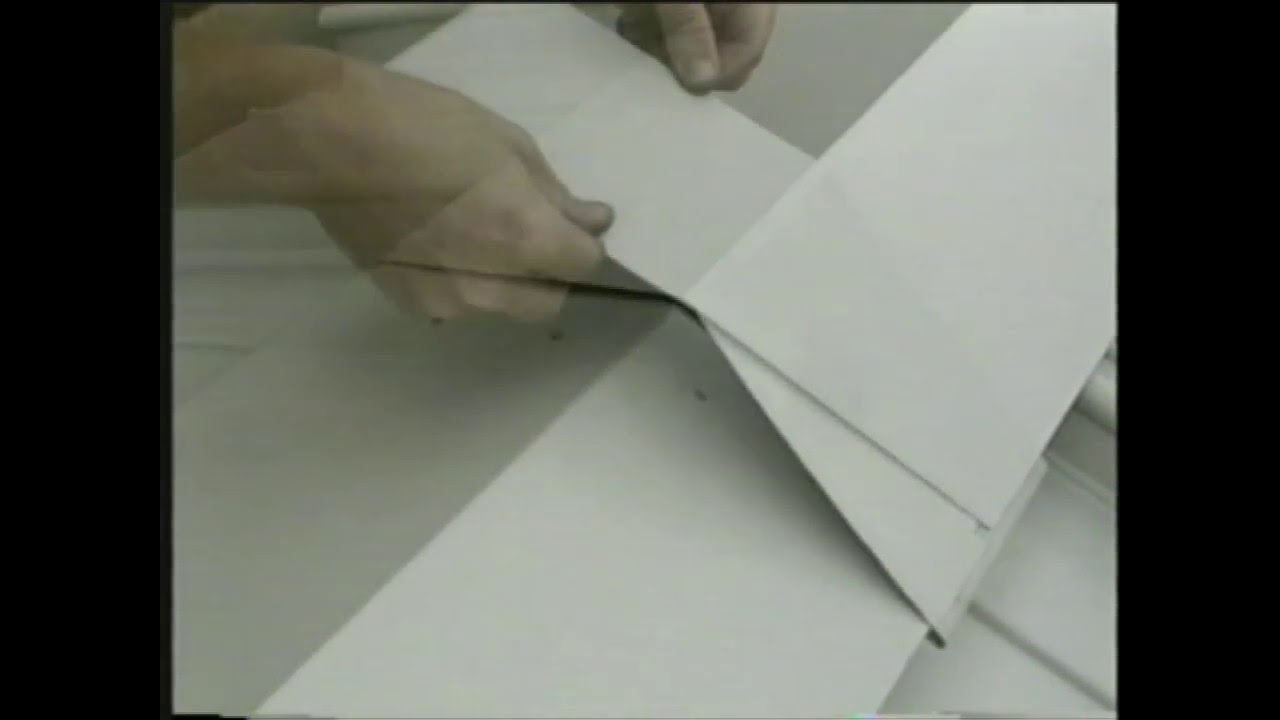 ZIP-RIB Flashing Installation - YouTube