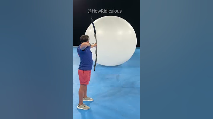 Arrow Vs. 12 GIANT Balloons!
