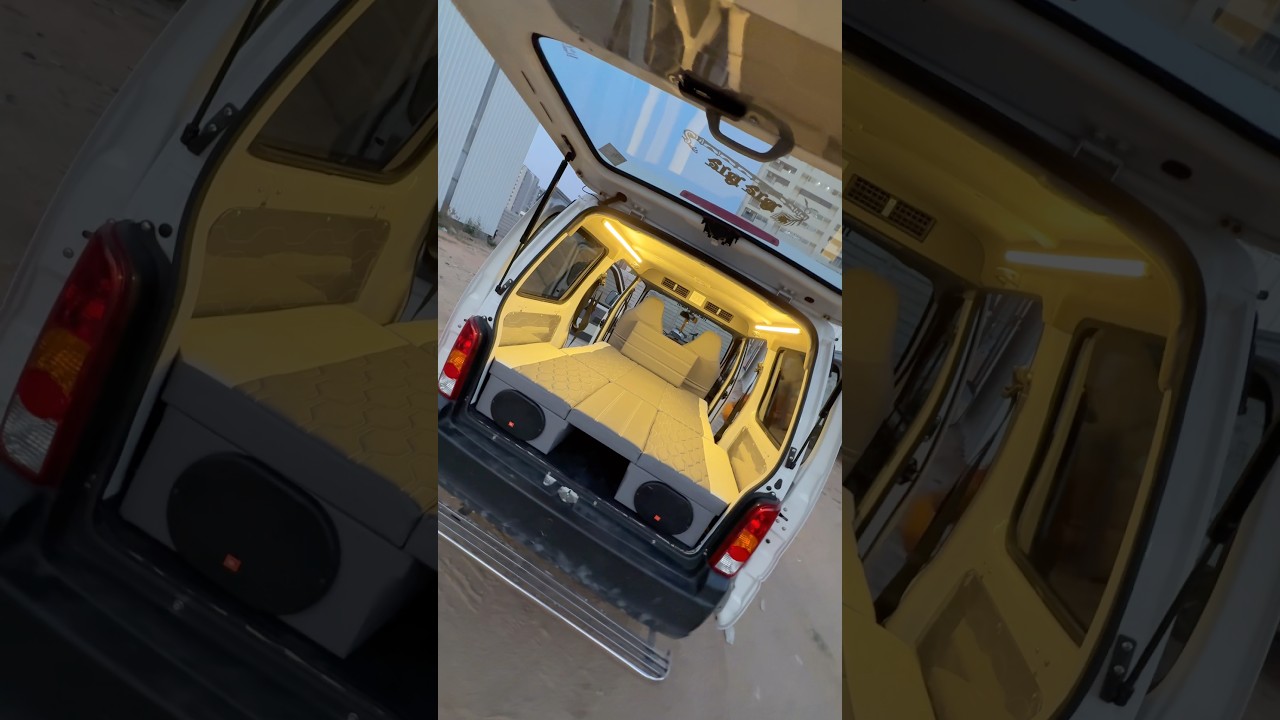चलता फिरता GHAR 🏠 || Maruti Eeco BS6 Model || Convertible sofa come bed || M. 7984698520