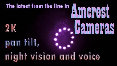 Amcrest UltraHD 2K WiFi  Security Camera