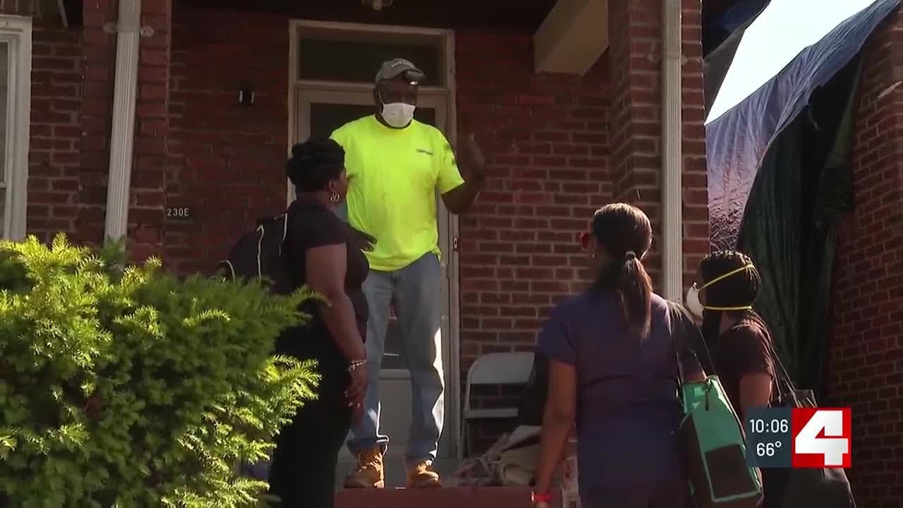 St. Louis Healthcare professionals providing care, food to tornado victims