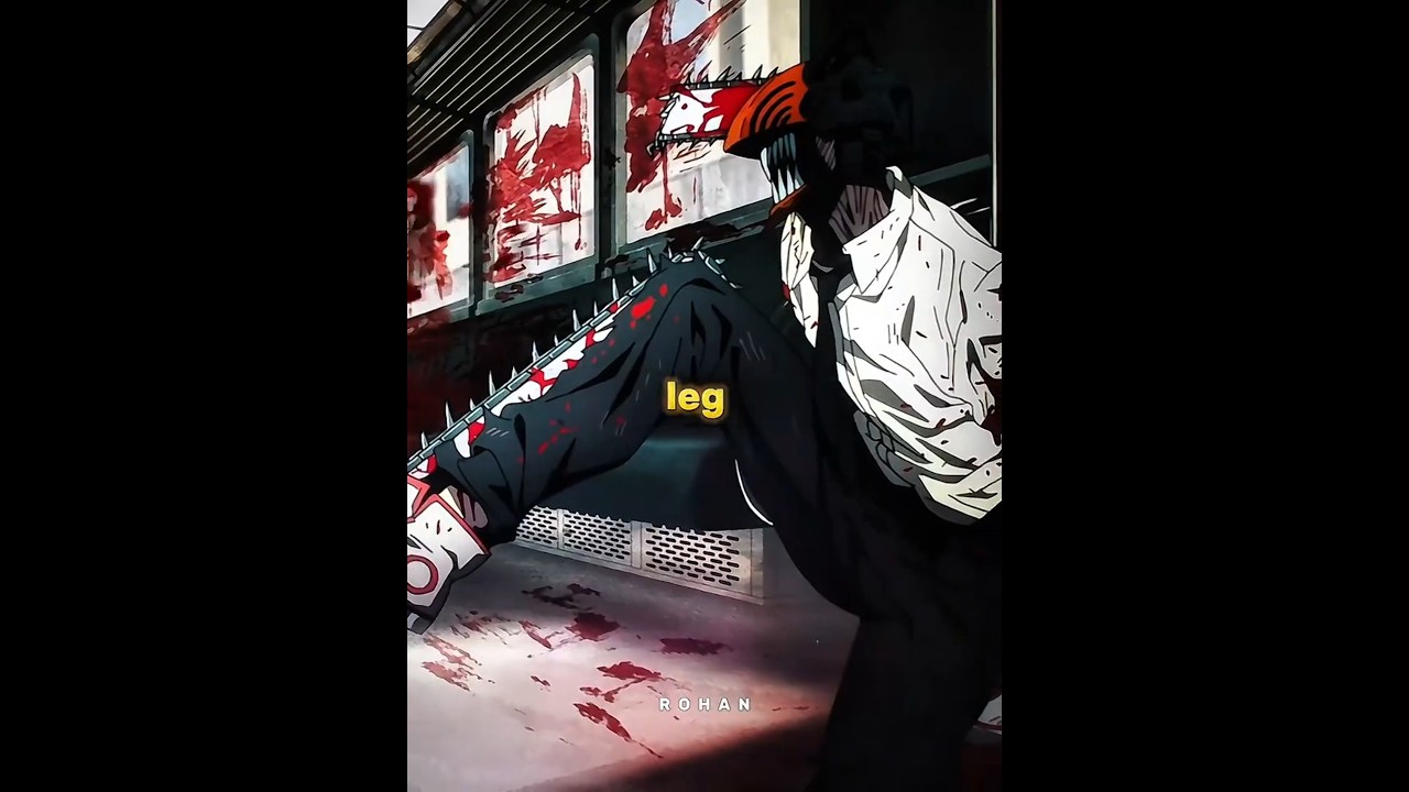 Denji's battle iq 🔥|| chainsaw man || #shorts