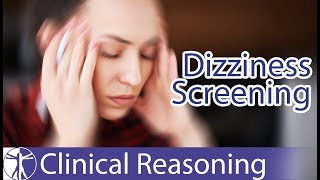 Dizziness Screening (Menière's Disease, Vestibular Neuritis, etc.)