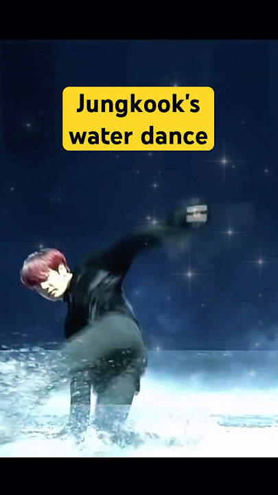 Jungkook's water dance performance #achowtv #jungkook #zhaolusi #chinesedrama  #waterdance