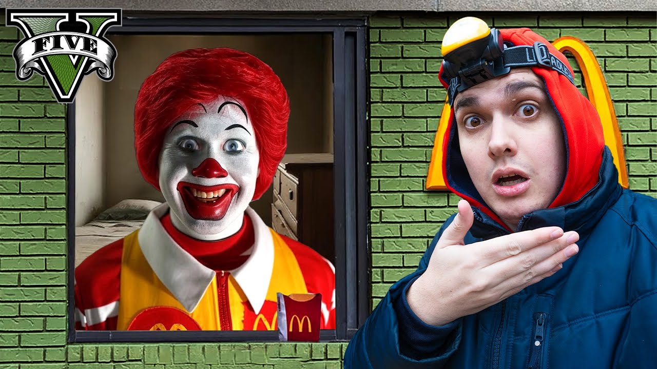 Ik Had NOOIT NAAR DEZE DRIVE THRU Van DE MCDONALDS MOETEN GAAN.. *RONALD MCDONALDS!* || GTA 5 FILM