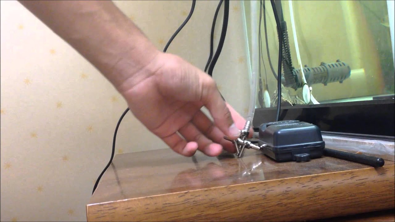 ニッソー 静 強力調節付きエアーポンプの紹介 Youtube