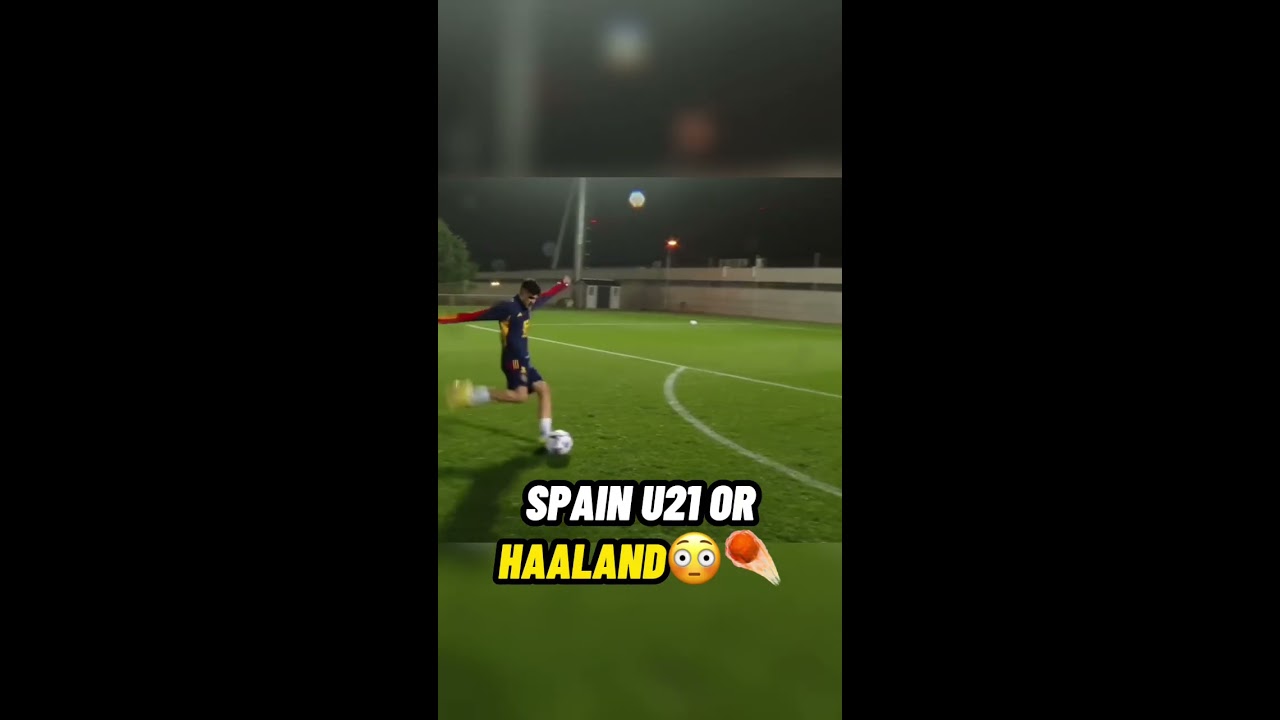 Spain U21 With Haaland S Shot Power Goal Footballshorts Football Futbol