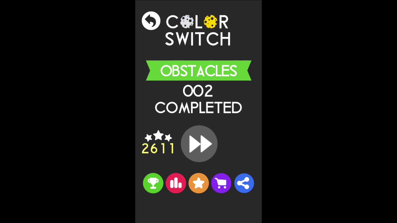 Color Switch - Obstacles -002 | Game 1