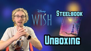 Disney’s WISH steelbook UNBOXING // Wal-Mart Exclusive // 4K