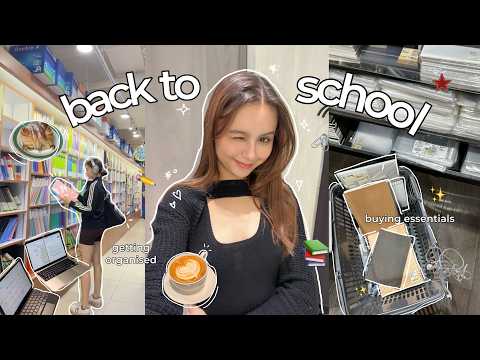 preparing for university: back to school shopping, getting organized + IELTS exam