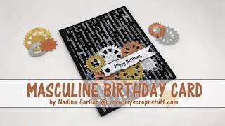 Masculine Birthday Card - Video Hop