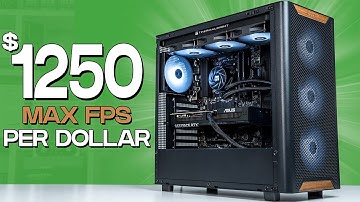 $1250 Pure Performance Gaming PC Build Guide