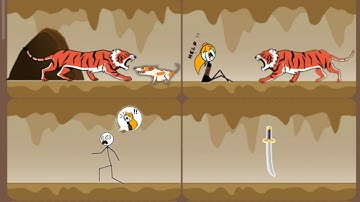 Rescue Me (WEEGOON) - All Levels 1-50 - Walkthrough - Funny Stickman Brain Puzzle Game