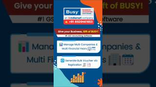 Busy Accounting Software