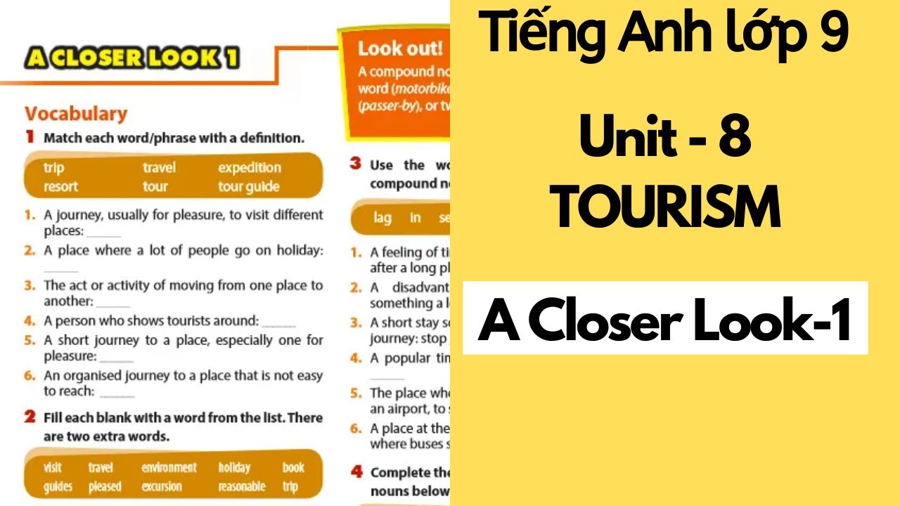 unit 8 tourism a closer look 1