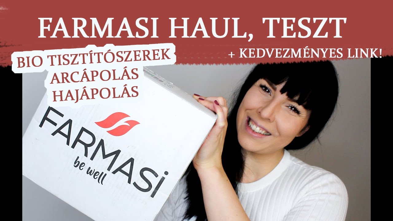 FARMASI HAUL & TESZT - Környezetbarát Tiszítószerek, Arcápolás, Hajápolás