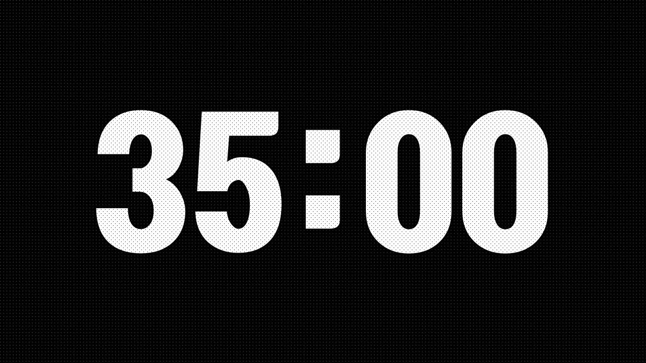 set a 35 minute timer set a 35 minute timer
