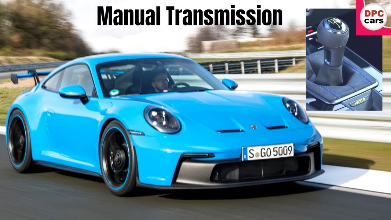 New 2022 Porsche 911 GT3 Manual Transmission in Shark Blue - YouTube