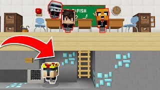 EL MEJOR ESCONDITE DE LA ESCUELA!! 😂 MINECRAFT TROLL