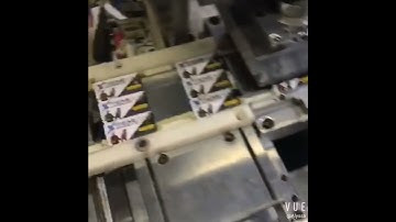 A Video Of The Production Process Of The Fully Automatic PVC 3 In 1 Card Punching And Die Cutting