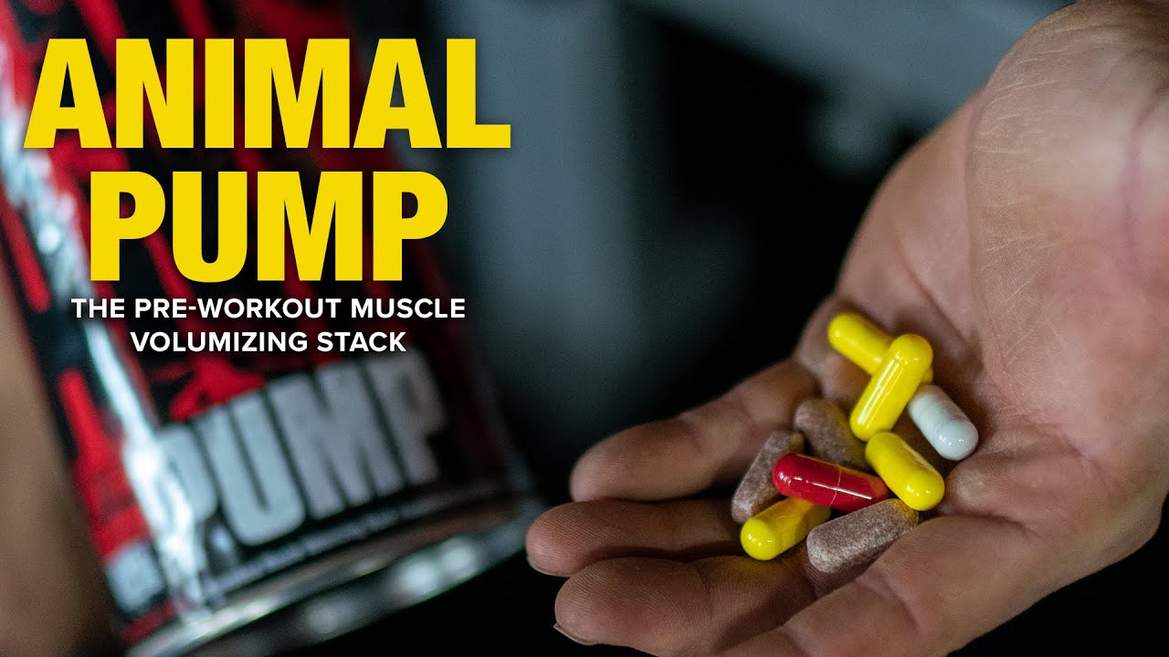Animal Pump | The Pre-workout Muscle Volumizing Stack - YouTube