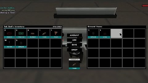 [SAMP] FiveM Inventory System Showcase | Works on Mobile / PC (Under Development)