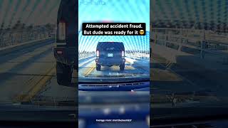 He Backed Into Him on PURPOSE! 😲 #dashcam #shorts