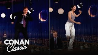 Marisa Tomei & Conan Show Off Their Tap Dancing Skills | Late Night with Conan O’Brien