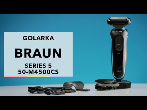 Golarka Braun Series 5 50-M4500cs - dane techniczne - RTV EURO AGD