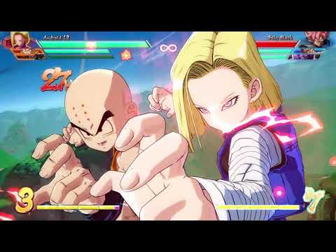 DRAGON BALL FighterZ - Android 18 Combo