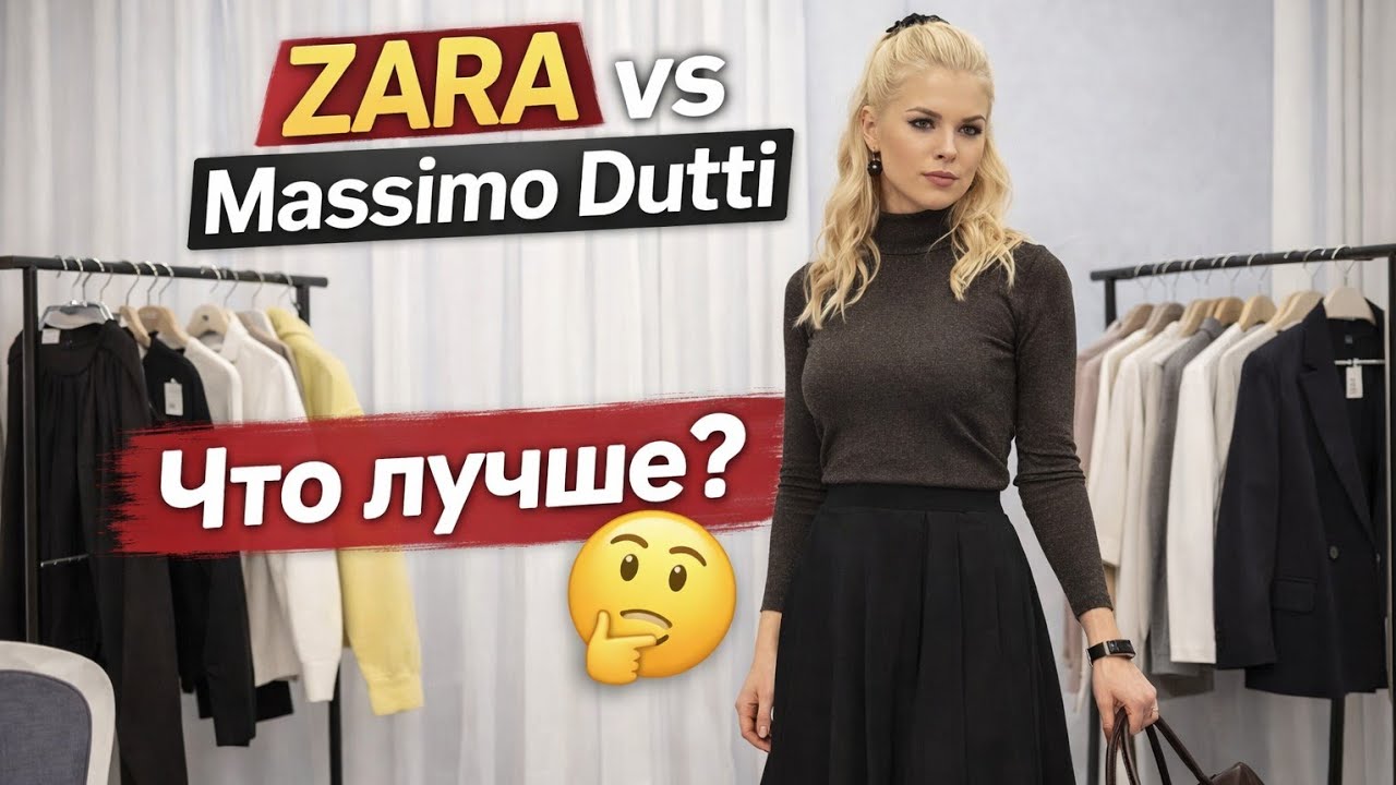 ZARA & Massimo Dutti  — распаковка, примерка и реальные образы
