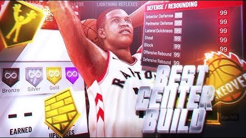 THE BEST CENTER BUILD IN NBA2K20! TOP SNAGGER BUILD IN NBA2K20!