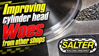 Details about making more power by fixing Bad cylinder head work and intake alignment