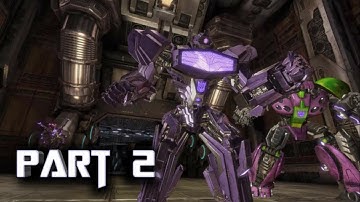 TRAMSFORMER Rise of the Dark Spark Gameplay Part-2 SOUNDWAVE -The Lost Vault Walkthrough (PC)
