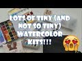 Tiny Travel Watercolor Pallet Extravaganza!!! ... and Ideas