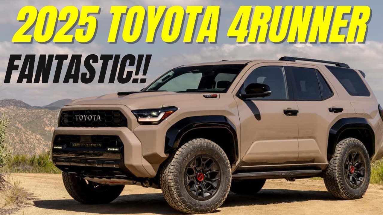 This Is Why The NEW 2025 Toyota 4runner is A Game Changer! - YouTube