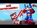 MİNECRAFT'TA KATİL KAPTAN AMERİKA OLDUM ! (HARİKA)