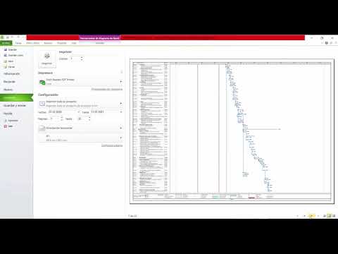 Video: ¿Cómo imprimo un proyecto de MS sin diagrama de Gantt?