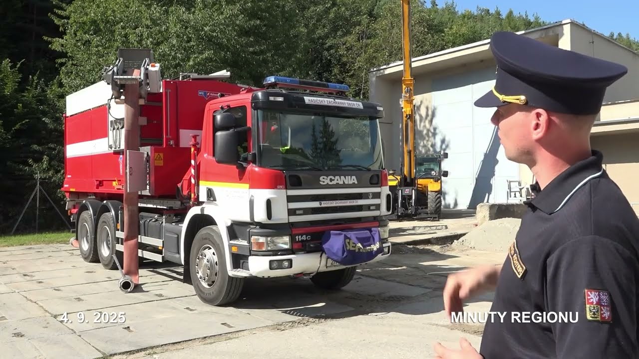 Hasiči v Olomouckém kraji mají nový moderní výcvikový polygon