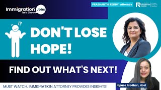 DON'T LOSE HOPE! Alternative Paths for Unselected H-1B Applicants in the Lottery" #h1blottery