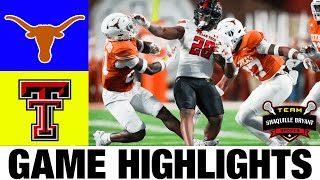 #7 Texas vs Texas Tech Highlights | 2023 FBS Week 13 | College Football Highlights