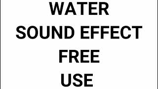 Water Sound Effect