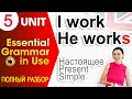 Unit 5 Настоящее время Present Simple. Английский для начинающих | Ok English Elementary