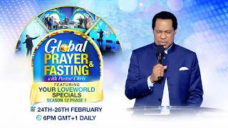 DAY 1: GLOBAL PRAYER AND FASTING WITH PASTOR CHRIS || FEBRUARY 24TH 2026