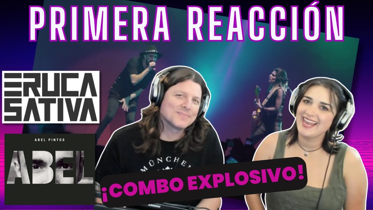 ERUCA SATIVA & ABEL PINTOS - Amor Ausente [En Vivo] | PAREJA Gringa & Aleman REACCIONA