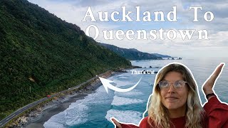 VANLIFE New Zealand Auckland to Queenstown Road Trip in 4 Days
