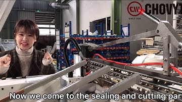 CHOVYTING / CW-800BFS+DP  wicket bag making machine with Euro diaper bag function 80pcs/min